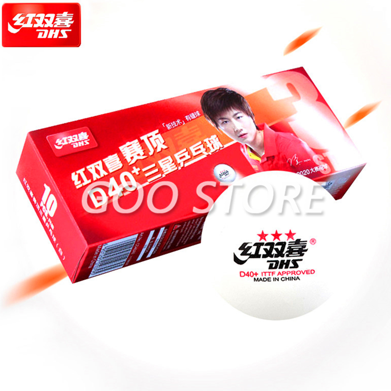 Table Tennis Video Game - DHS bintang 3 D40 + bola