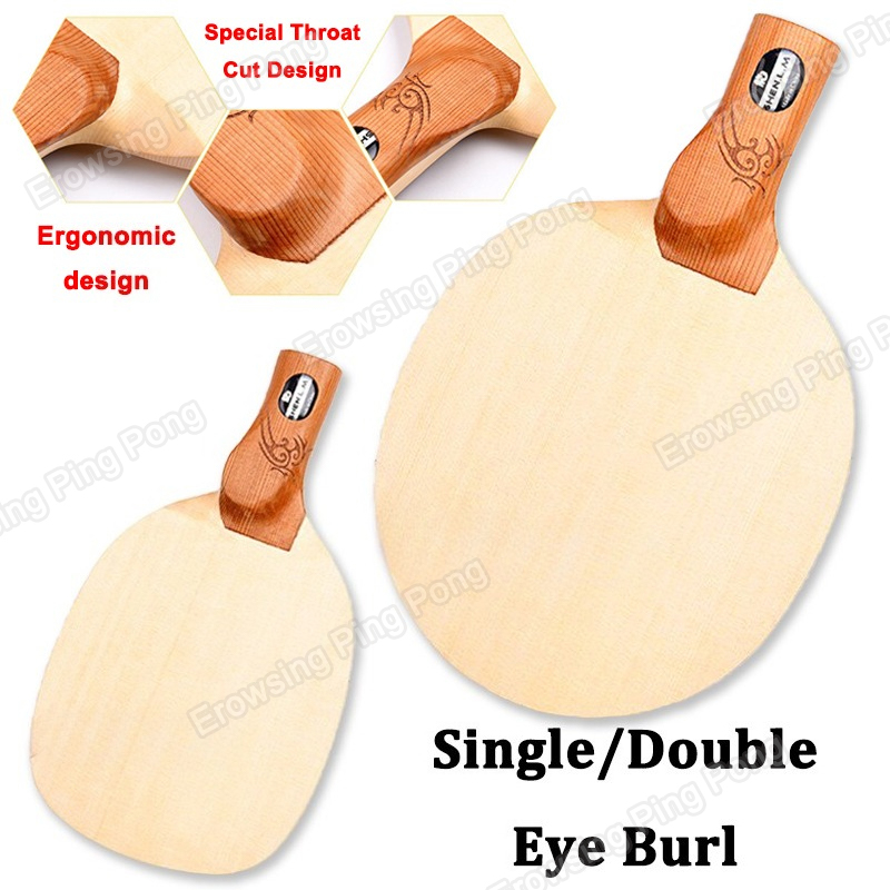 Table Tennis In Japanese - Raket Tenis Meja Hinoki 1-Ply, Pegangan
