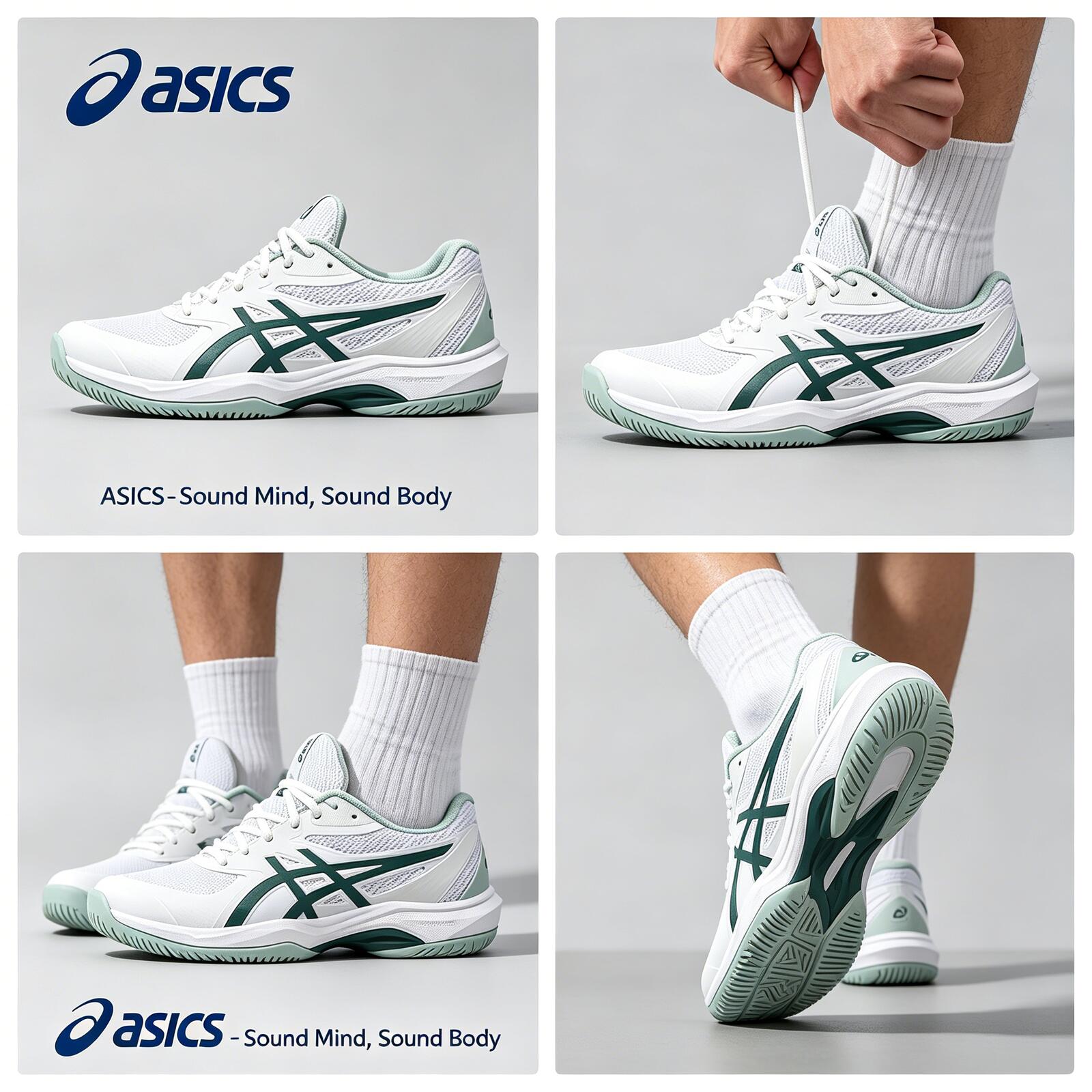Table Tennis Shoes Asics - ASICS Sepatu Olahraga Kasual Pria Game