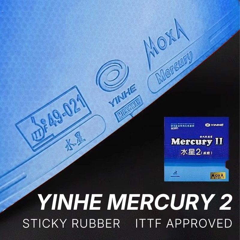 Table Tennis Bat Butterfly - YINHE Mercury 2 Blue Table Tennis