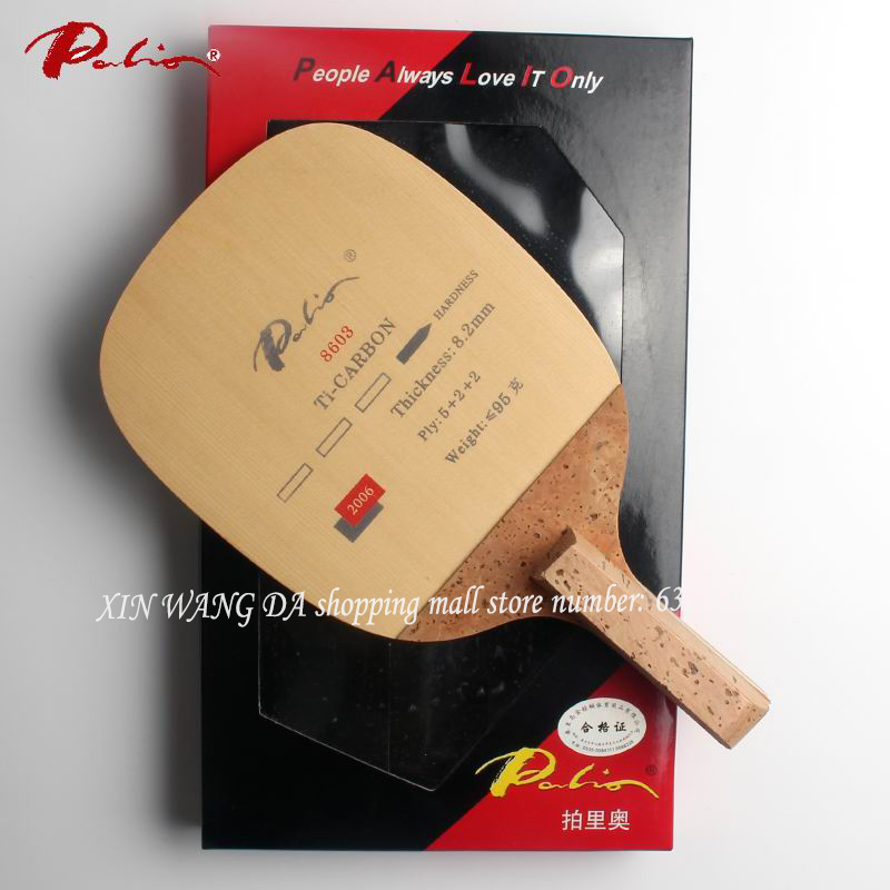 Table Tennis In Japanese - Pisau tenis meja karbon titanium Palio