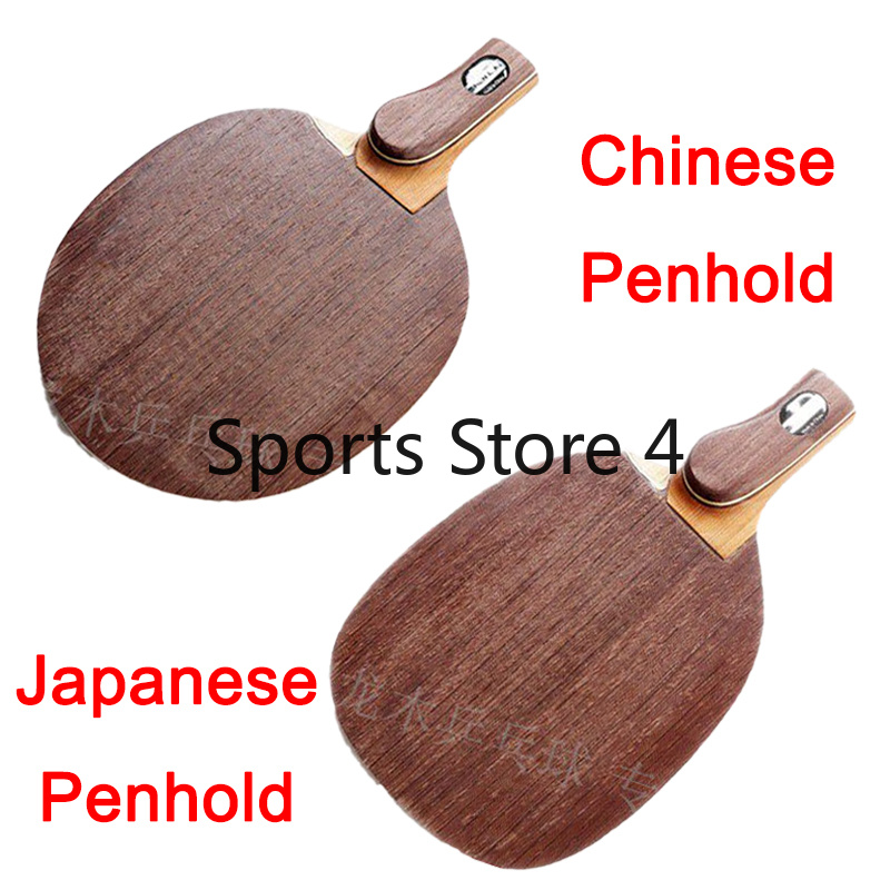 Table Tennis In Japanese - Raket Tenis Meja Penhold Jepang/Cina, Pisau