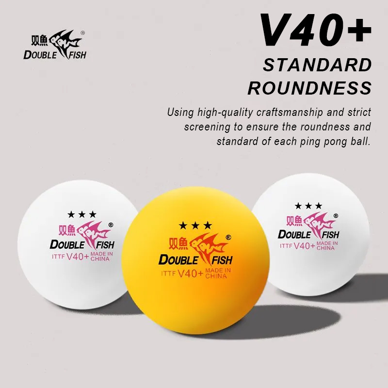 Table Tennis Video Game - DOUBLE FISH 3 Bintang V40 +