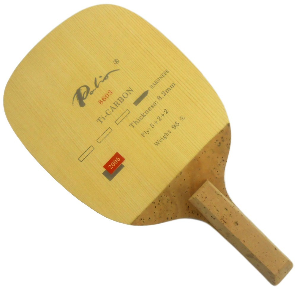 Table Tennis In Japanese - PALIO raket tenis meja, 8603 karbon