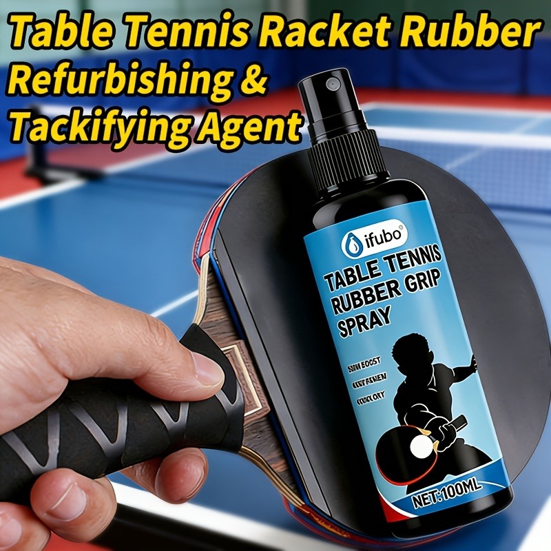 Table Tennis Protective Cover - IFUBO 100ml Semprotan Perekat Karet Tenis