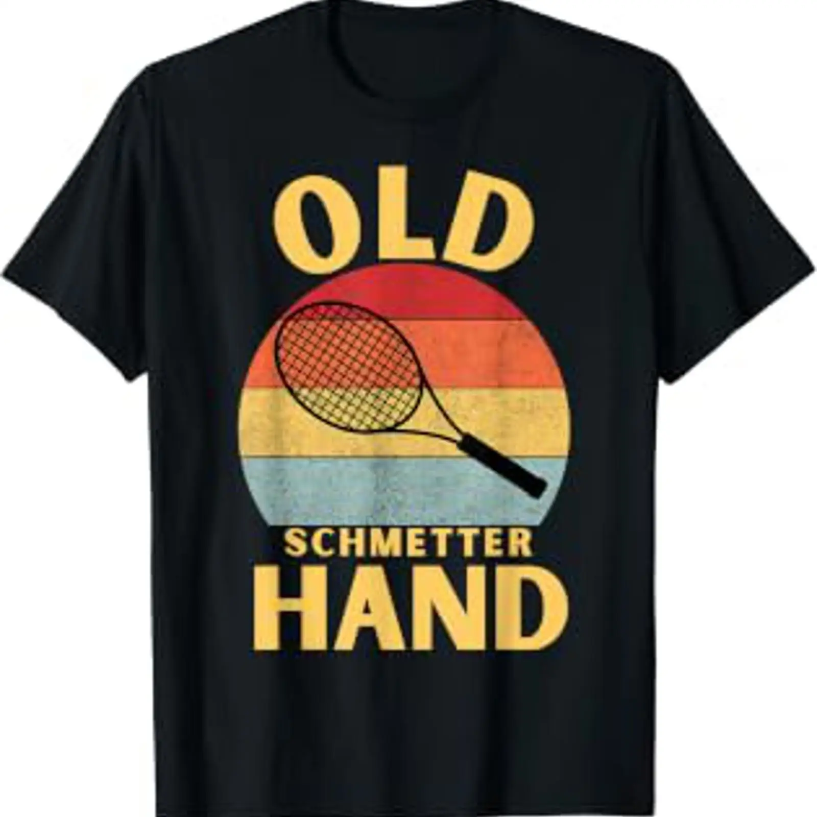 Table Tennis Graphics - Kaos Old Schmetter Hand dengan kutipan