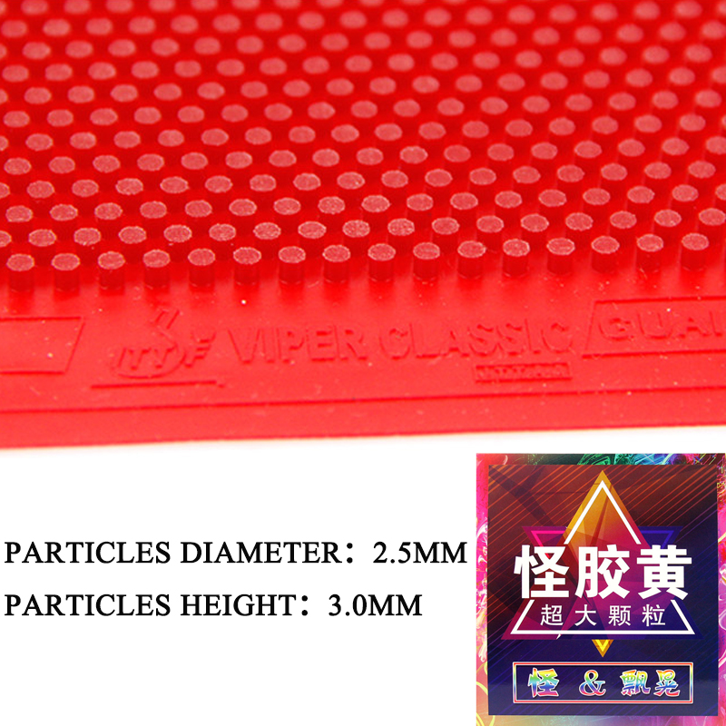 Table Tennis Height - VIPER CLASSIC Karet Tenis Meja Partikel
