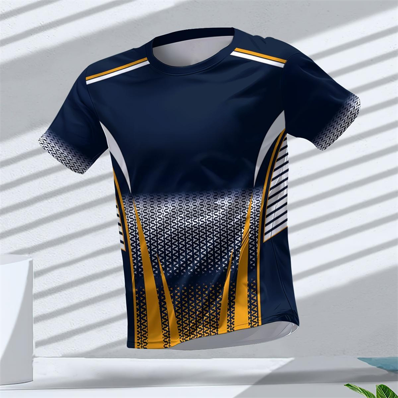 Kaos Olahraga Cetak 3D Grafis  - Table Tennis Graphics ulasan dan harga