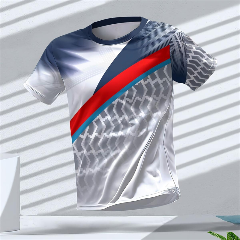 Kaos Olahraga Cetak 3D Grafis  - Table Tennis Graphics ulasan dan harga