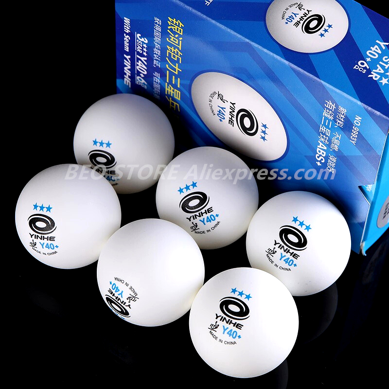 60 Bola YINHE 3-Star Y40 + H40 - Table Tennis Video Game ulasan dan harga