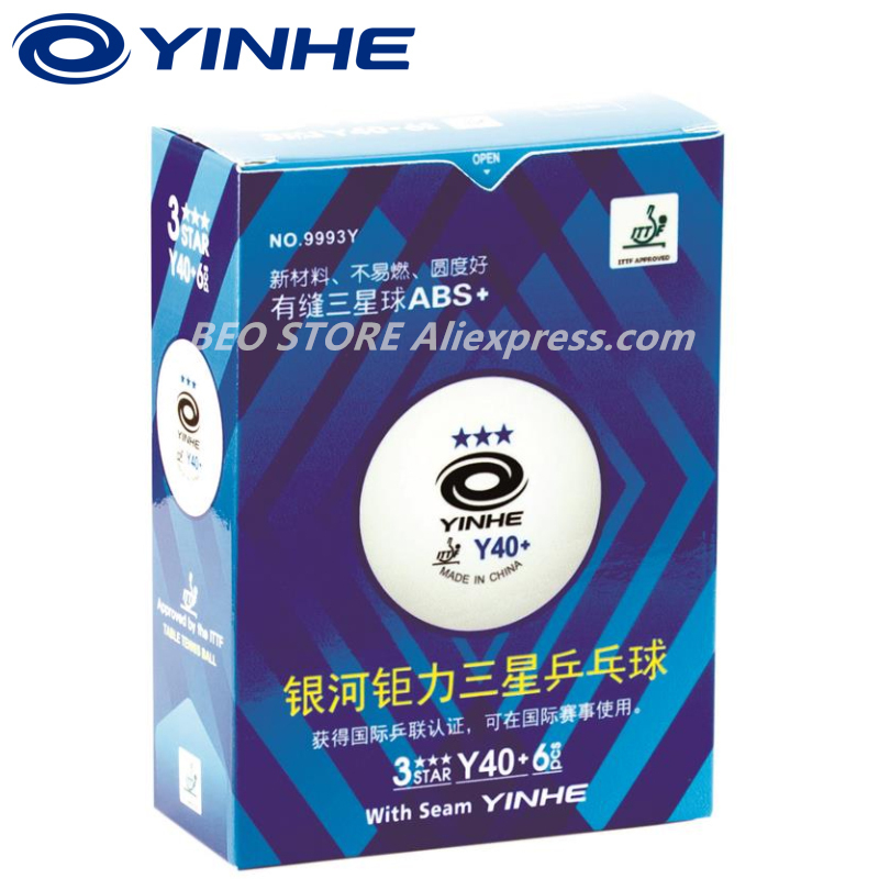 60 Bola YINHE 3-Star Y40 + H40 - Table Tennis Video Game ulasan dan harga