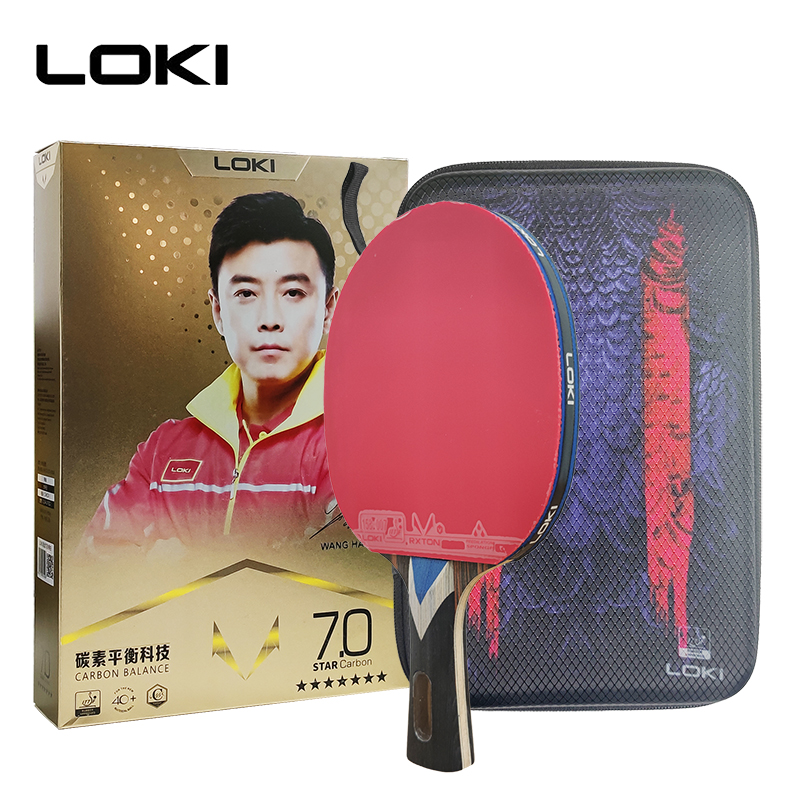 Loki 7 Bintang Tenis Meja Rake - Table Tennis Bat Butterfly ulasan dan harga