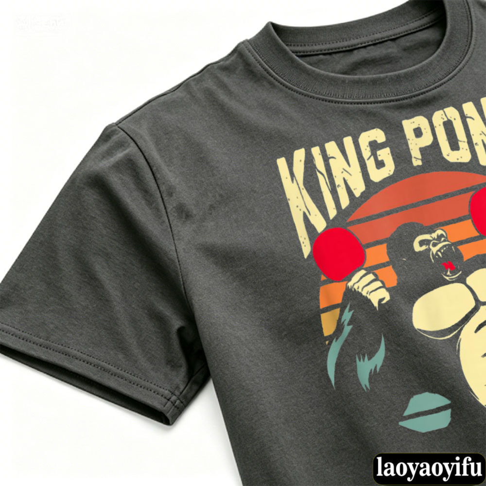 Kaus Ping Pong King Kong Kaus  - Table Tennis Graphics ulasan dan harga