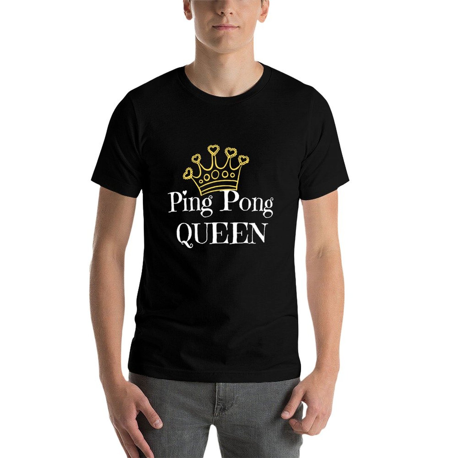 Kaus Pecinta Tenis Meja Ping P - Table Tennis Queen ulasan dan harga