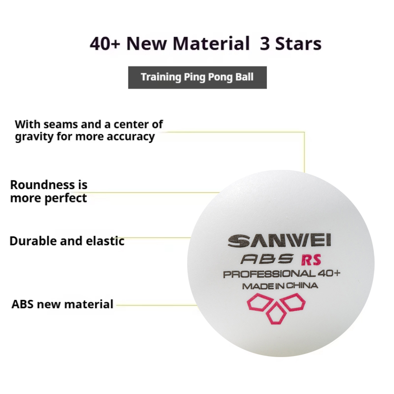 SANWEI RS40+ Bola Tenis Meja 3 - Table Tennis Video Game ulasan dan harga