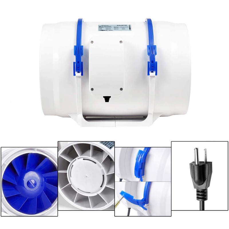 Kipas Blower Saluran 6 Inci, K - Rubber Booster Speed ulasan dan harga