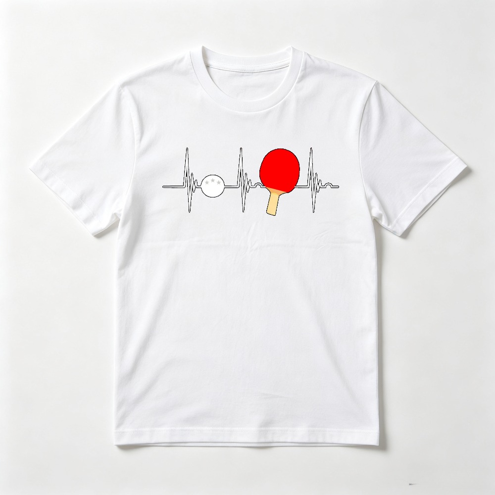 Kaos Olahraga Lengan Pendek O- - Table Tennis Graphics ulasan dan harga