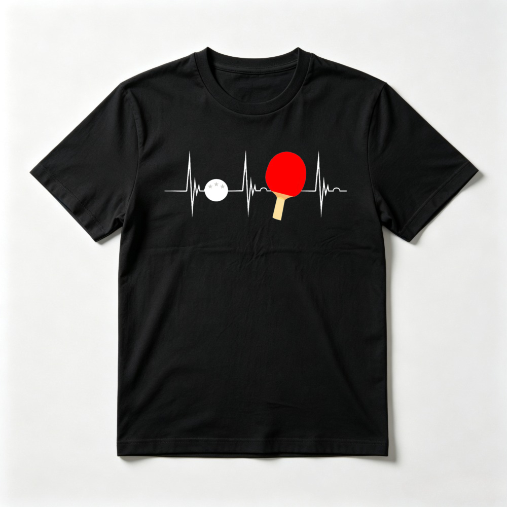 Kaos Olahraga Lengan Pendek O- - Table Tennis Graphics ulasan dan harga