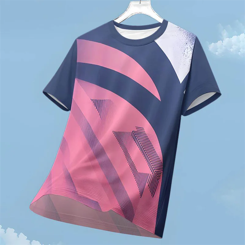 Kaos Olahraga 3D Print Grafis  - Table Tennis Graphics ulasan dan harga